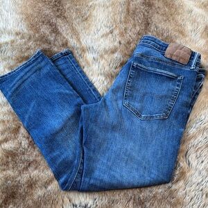 American Eagle Outfitters Dark Blue Straight Jeans